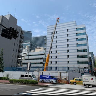 銀泉西新橋ビルPJ：2022年4月竣工予定